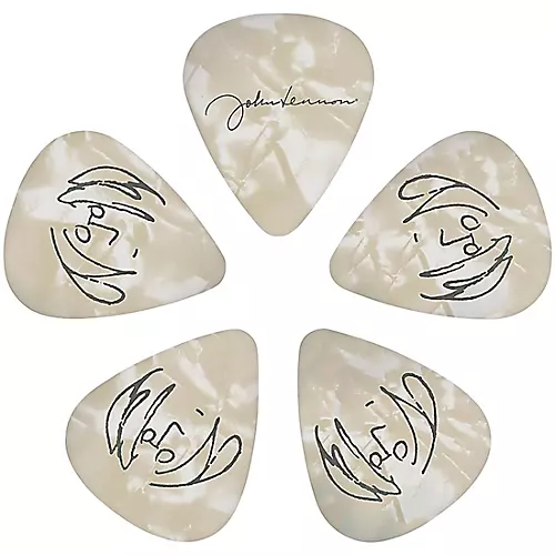 D'Addario John Lennon Signature Guitar Picks 10 Pack