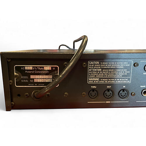Used 1980s Roland DDR-30 Alpha Drum Electric Drum Module
