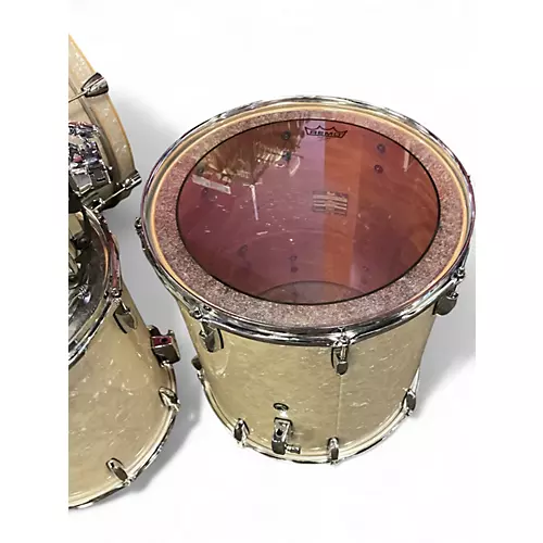 Used Pearl 6 Piece SESSION STUDIO SELECT Nicotine White Drum Kit Nicotine White