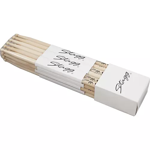 Stagg Birch Drum Sticks 12-Pair 5A