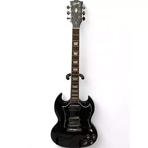 Used 2008 Gibson SG Standard Black Solid Body Electric Guitar Black