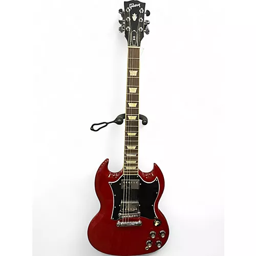 Used 2022 Gibson SG Standard Cherry Solid Body Electric Guitar Cherry