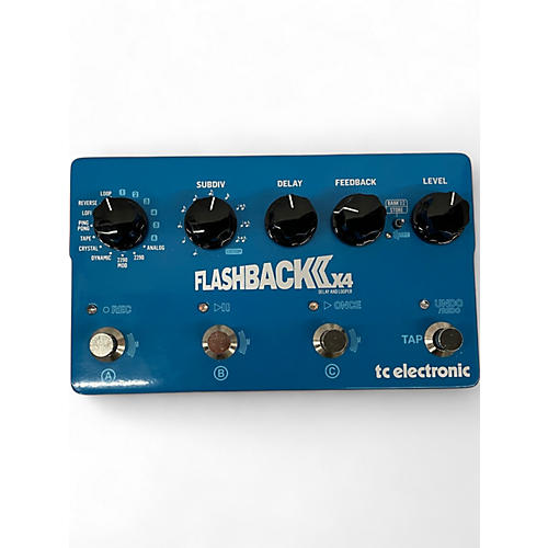 Used TC Electronic Flashback X4 Delay And Looper Effect Pedal