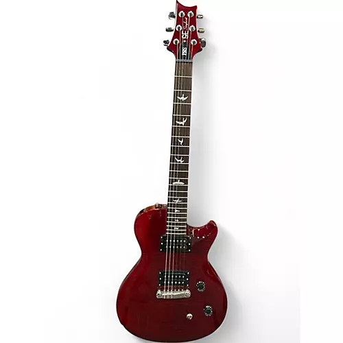 Used PRS Singlecut SE Wine Red Solid Body Electric Guitar Wine Red