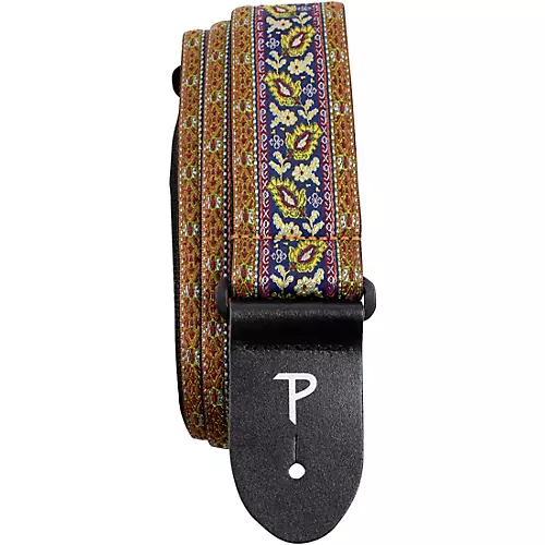 Perri's Floral Paisley Jacquard Guitar Strap 2 in.