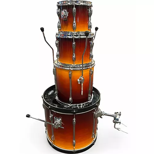 Used TAMA 4 Piece Rockstar Sunburst Drum Kit Sunburst