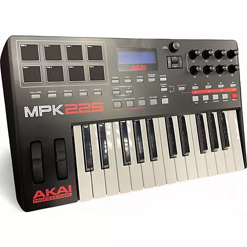 Used Akai Professional MPK225 25-Key MIDI Controller