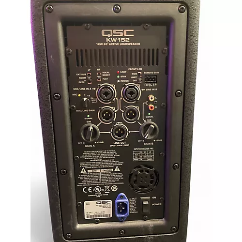 Used QSC KW152 15In 2-Way Powered Speaker