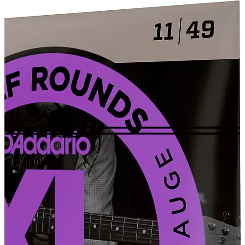 D'Addario EHR370 Guitar Strings Half Rounds Medium