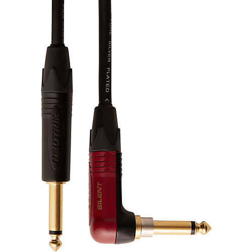 PRS Signature Silent Instrument Cable Straight to Angle 25 ft.