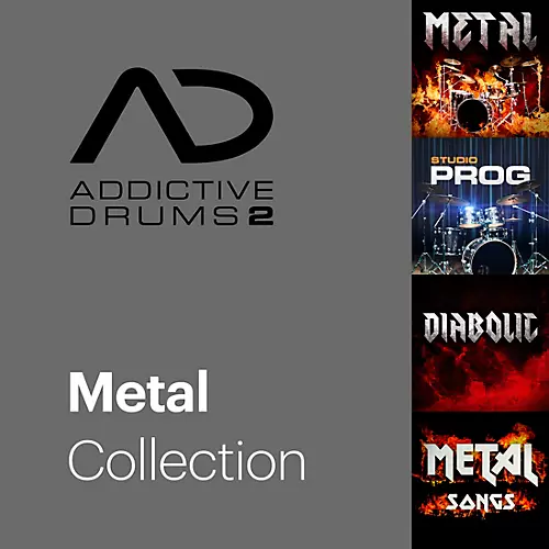 XLN Audio Addictive Drums 2 : Metal Collection