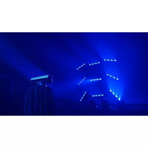 Blizzard LOOP Moving-head RGBW LED Linear Multi-beam Effect with LED Rings