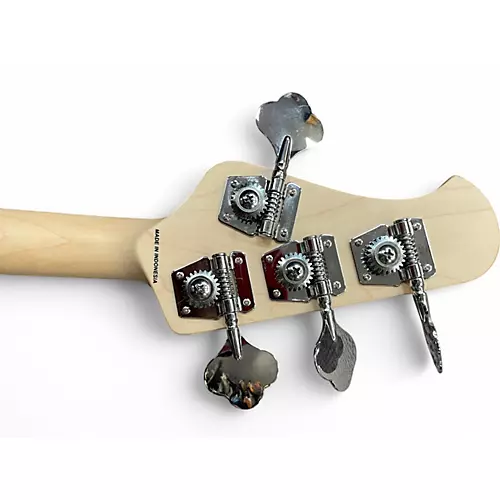 Used Sterling by Music Man  StingRay Ray4HH Maple Fingerboard Candy Apple Red Electric Bass Guitar Candy Apple Red