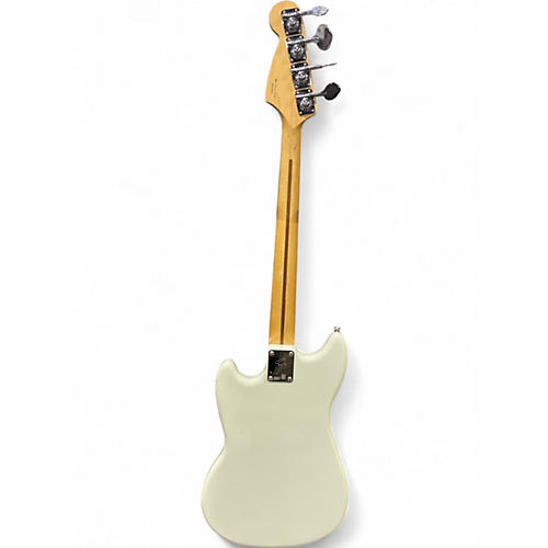 Used Fender Mustang Bass Sonic Blue Electric Bass Guitar Sonic Blue