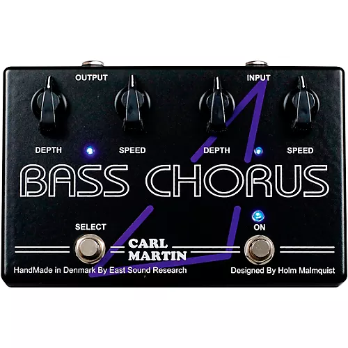 Carl Martin BassChorus Effects Pedal Black