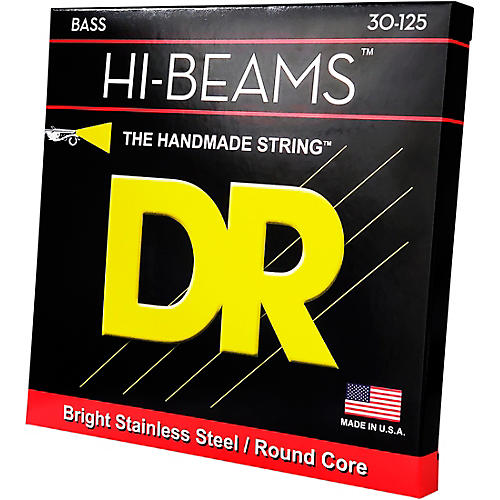 DR Strings Hi-Beams 6-String Bass Strings Medium .125 Low B