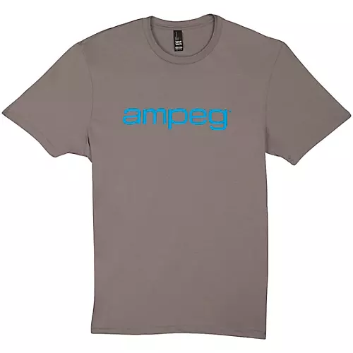 Ampeg Ampeg Blueline Vintage Tee - Grey Small Gray