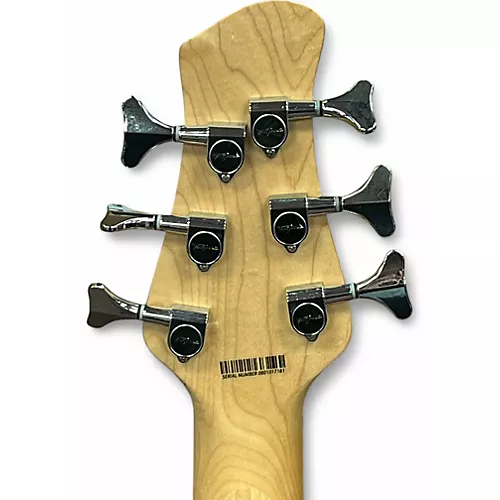 Used Tagima Millenium 6 Top Natural Electric Bass Guitar Natural