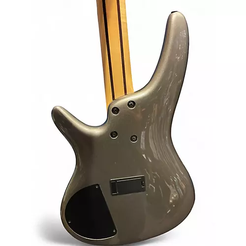 Used 2010s Ibanez SR300 METALLIC GREY Electric Bass Guitar METALLIC GREY