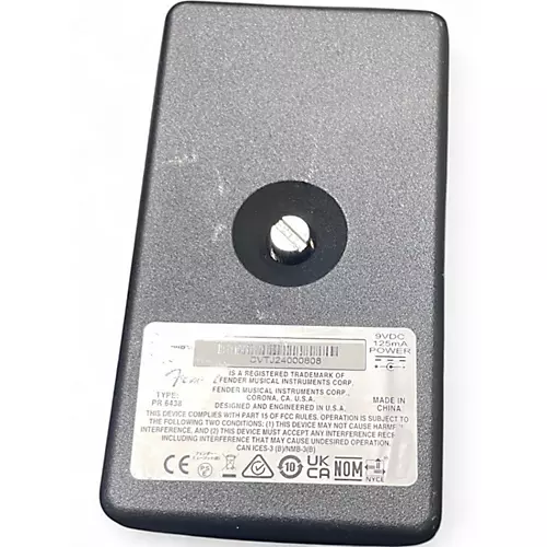 Used Fender BASSMAN DELAY Effect Pedal