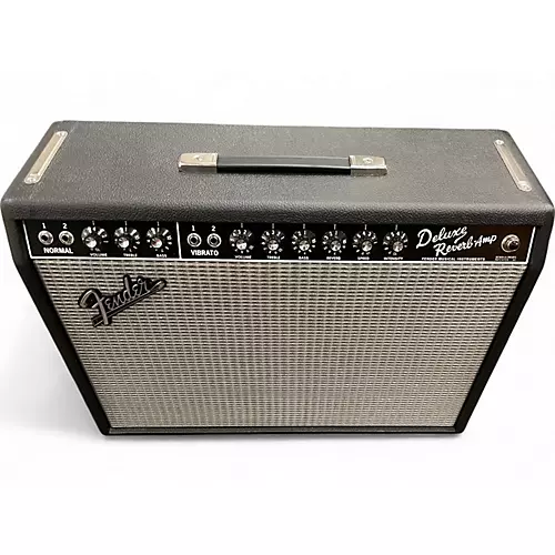 Used Fender 1965 Reissue Deluxe Reverb 22W Tube Guitar Combo Amp