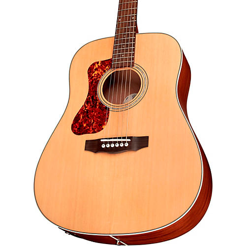Guild D-240E Dreadnought Left-Handed Acoustic-Electric Guitar Natural