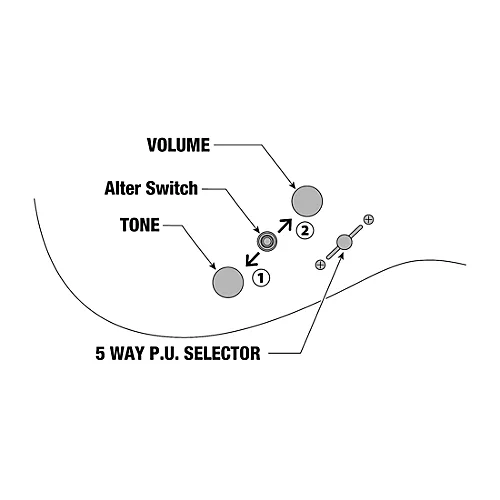 Ibanez Prestige AZ2204NW Electric Guitar Gray Metallic