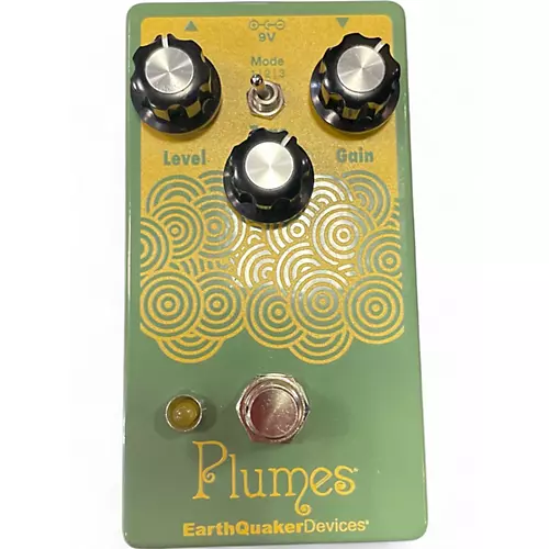 Used EarthQuaker Devices Plumes Small Signal Shredder Overdrive Effect Pedal