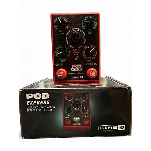 Used Line 6 POD EXPRESS Effect Processor