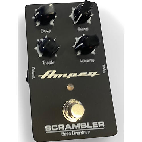Used Ampeg SCRAMBLER Bass Effect Pedal