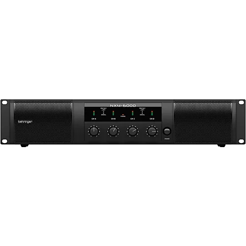Behringer NX4-6000 6,000W 4-Channel Power Amplifier