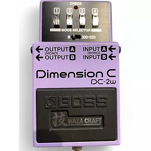 Used BOSS Dimension C DC-2W Effect Pedal
