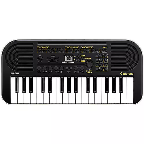 Casio SA-51 32-Key Mini Portable Keyboard Black