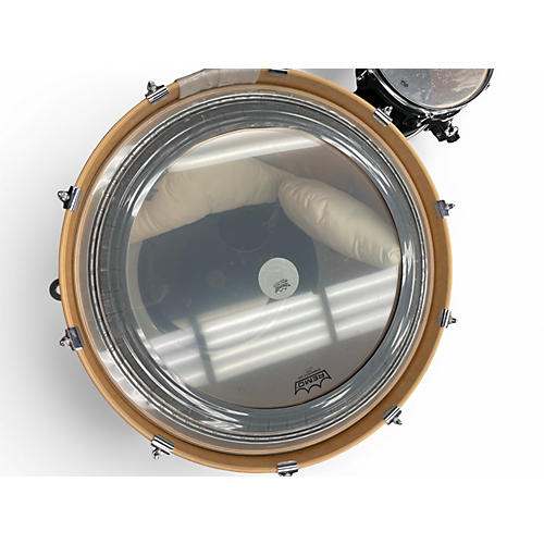 Used DW 3 Piece Design Series Satin Black Drum Kit Satin Black