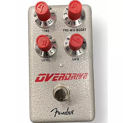 Used Fender HAMMERTONE OVERDRIVE Effect Pedal