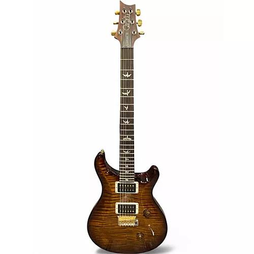 Used 2020 PRS Custom 24 10 Top Sunburst Solid Body Electric Guitar Sunburst