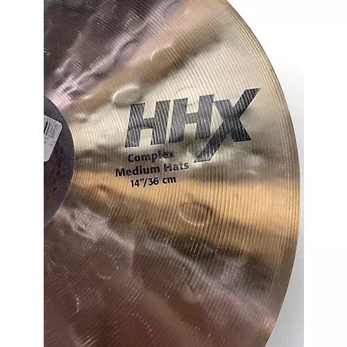 Used SABIAN 14in HHX Complex Medium Hi Hat Bottoms Cymbal 33
