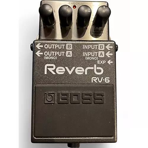 Used BOSS RV6 Digital Reverb Effect Pedal