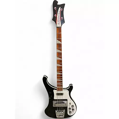 Used 2015 Rickenbacker 4003S jetlgo black Electric Bass Guitar jetlgo black