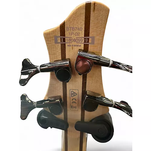 Used Ibanez BTB740 NATURAL SHADOW Electric Bass Guitar NATURAL SHADOW