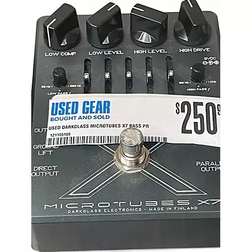 Used Darkglass MICROTUBES X7 Bass Preamp