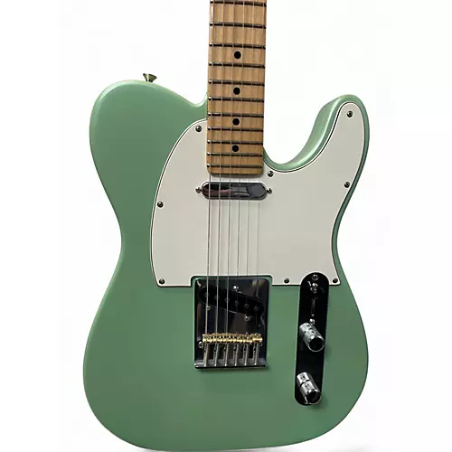 Used Fender Player Telecaster Surf Green Solid Body Electric Guitar Surf Green