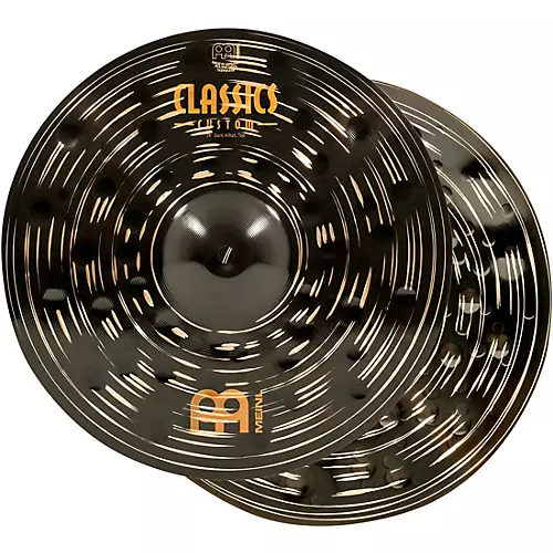 MEINL Classics Custom Dark Hi-Hat Cymbal Pair 14 in.