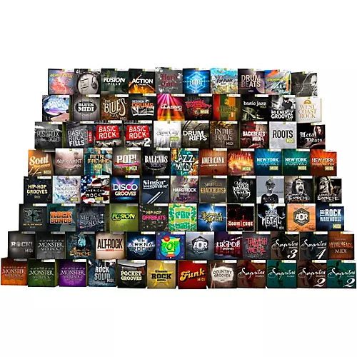 Toontrack Drum MIDI Expansion Packs