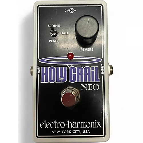 Used Electro-Harmonix Holy Grail Neo Reverb Effect Pedal