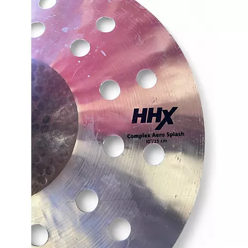 Used SABIAN 10in HHX Complex Aero Splash Cymbal 28