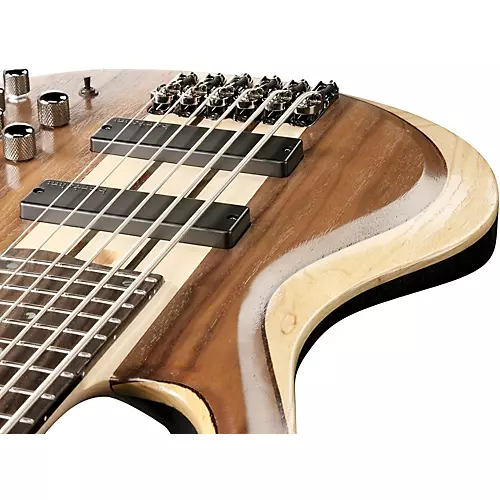 Ibanez BTB746 6-String Electric Bass Guitar Low Gloss Natural
