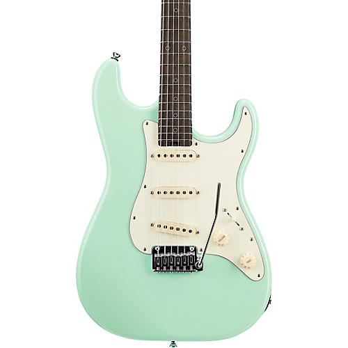 Schecter Guitar Research Custom Shop Nick Johnston Traditional Electric Guitar Atomic Green Mint Green Pickguard