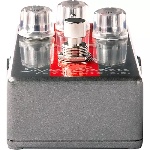 MXR M249 Super Badass Dynamic O.D. Effects Pedal Silver and Red
