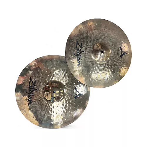 Used Zildjian 15in a heavy hi hat pair Cymbal 35